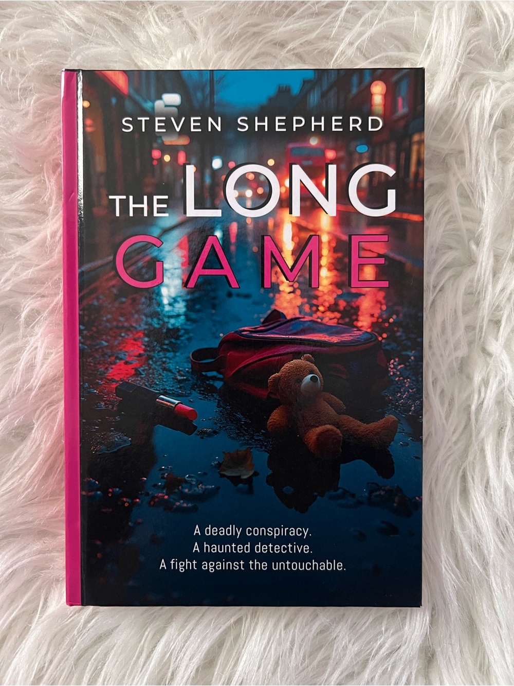 The Long Game - Pink Accent Hardcover Book